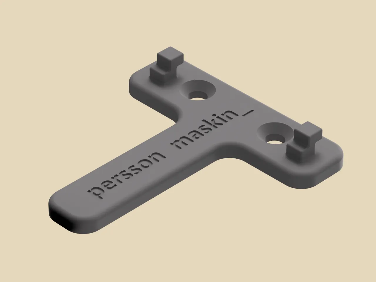 Honeywell Doorbell Speaker Mounting Bracket by Maker s Design