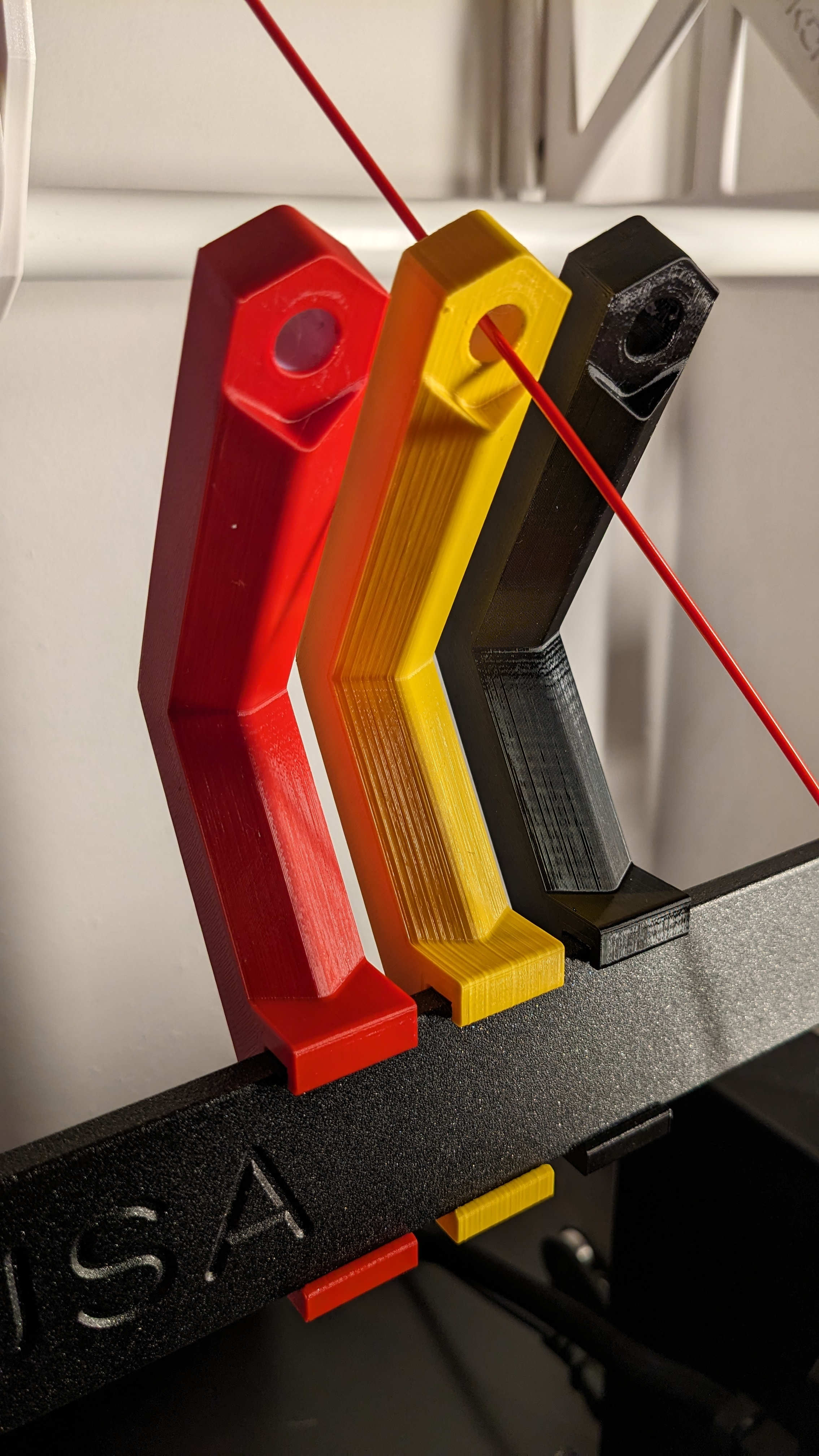 Hex Filament Guide for Prusa MK4 Frame