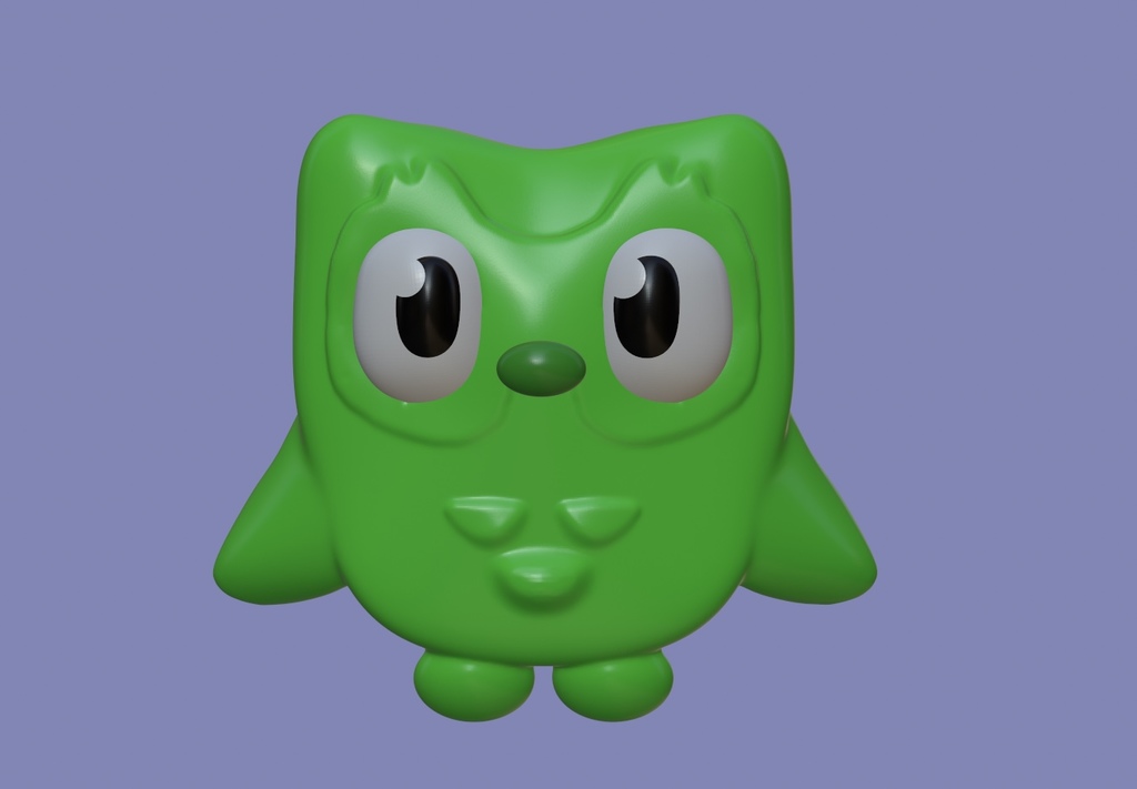 Duolingo Owl by RuralRoots3D | Download free STL model | Printables.com