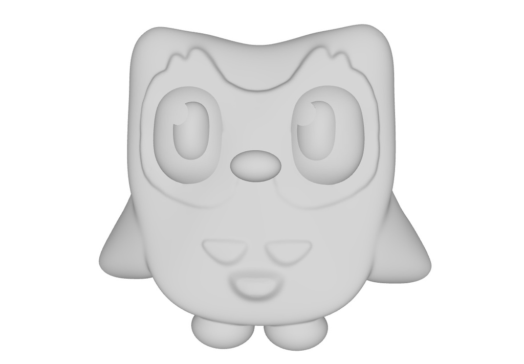 Duolingo Owl by RuralRoots3D | Download free STL model | Printables.com