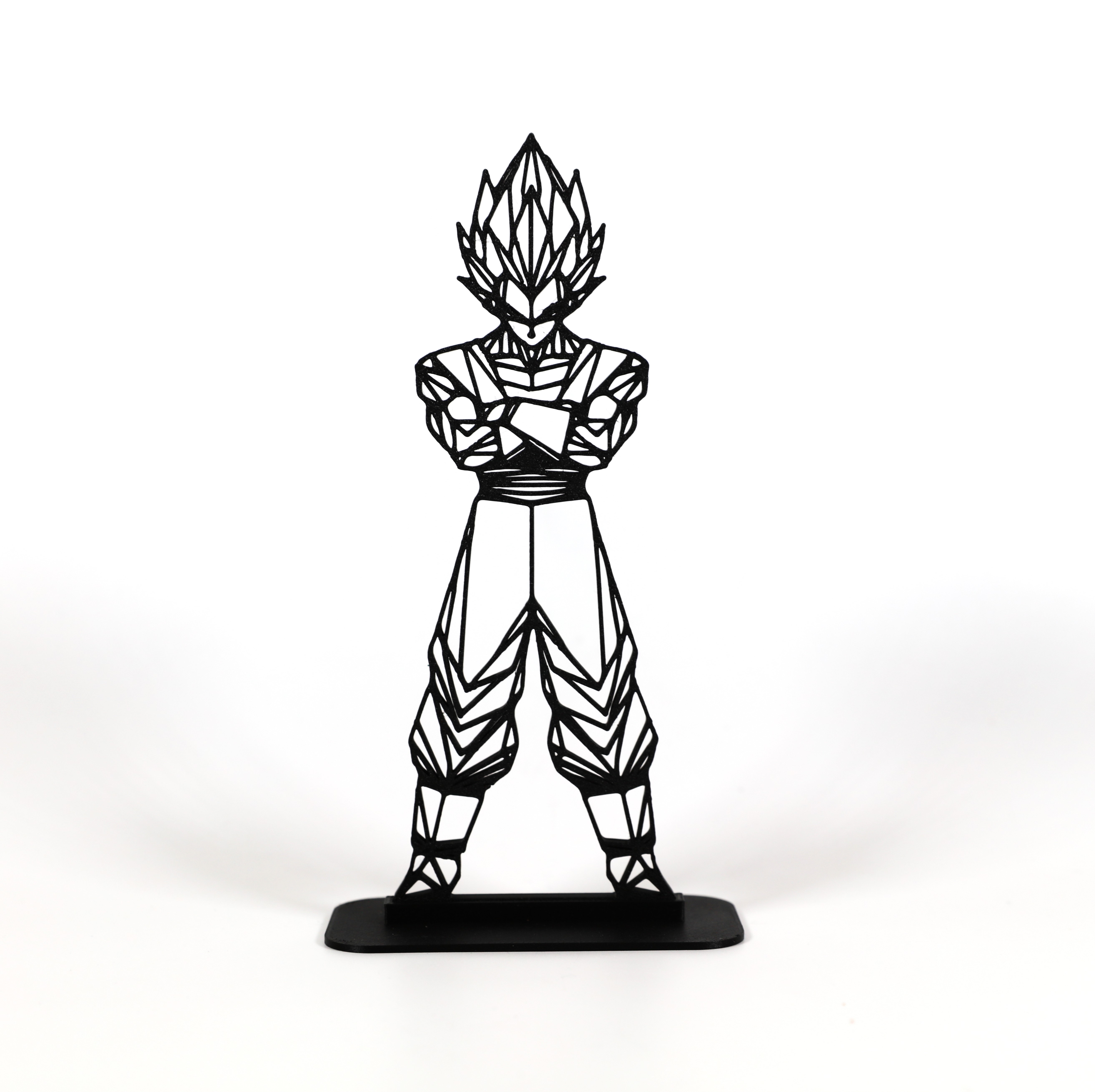 Geometric Low Poly Vegeta