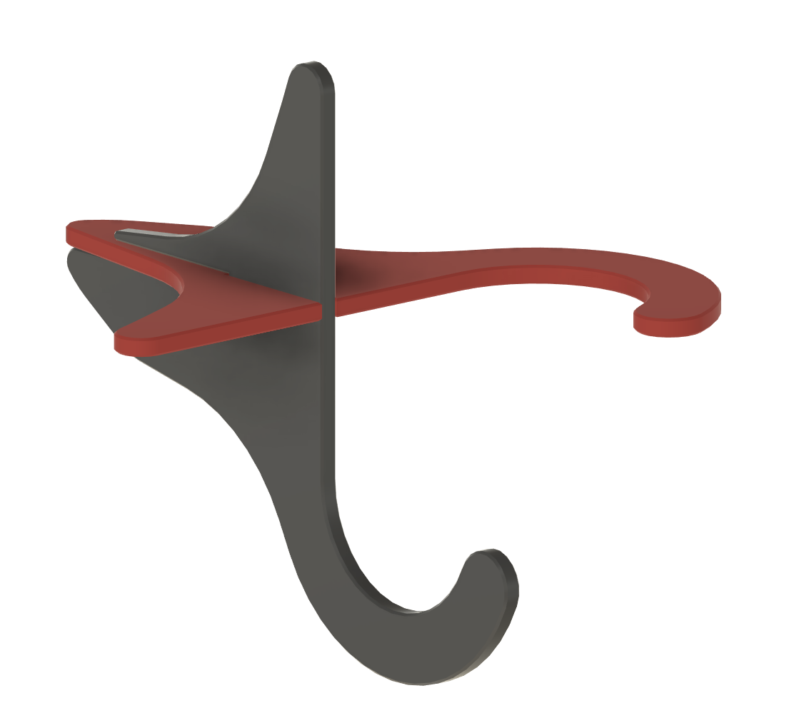 Miniatura 2 do modelo 3D Ukulele Stand