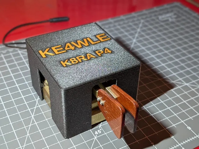 K8RA P-4 Iambic Paddle Dust Cover