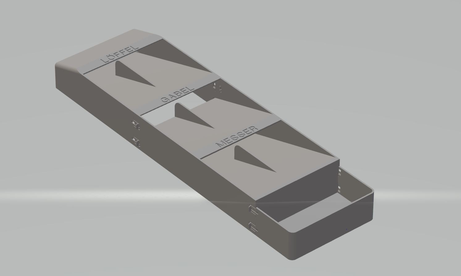 Besteckorganisation / Cutlery Organiser /Besteckkasten