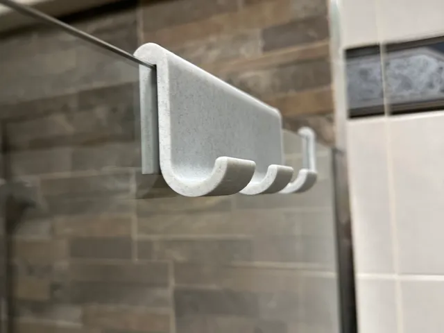Shower hanger glass 8mm
