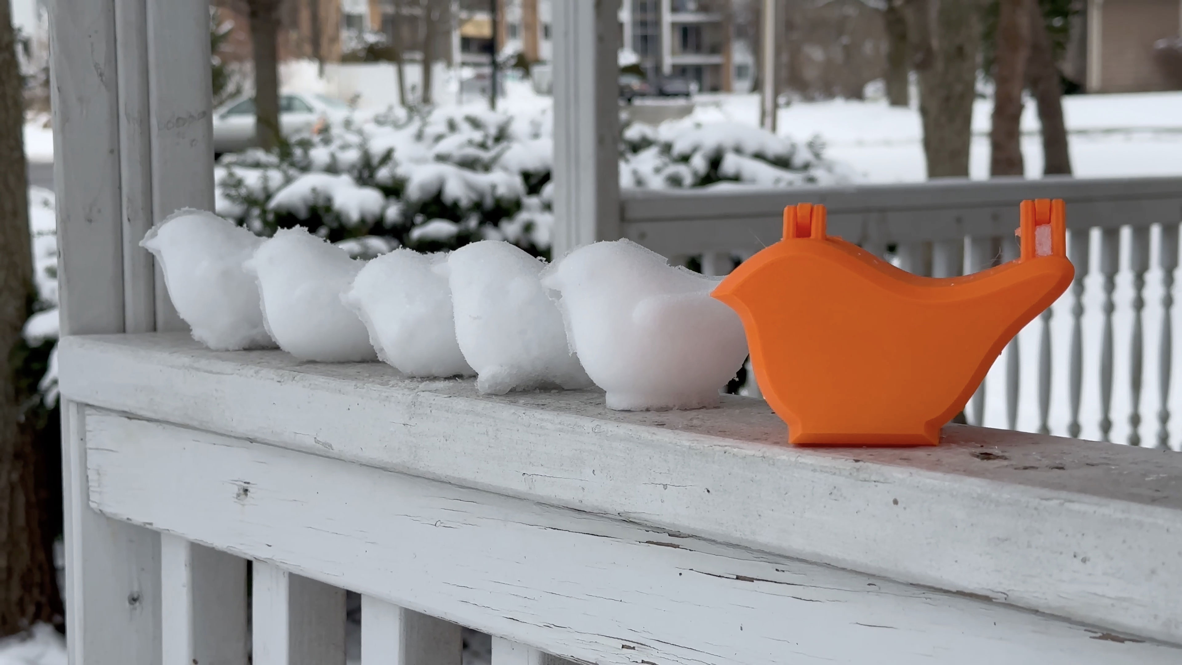 Miniatura 2 do modelo 3D Snow Bird Mold