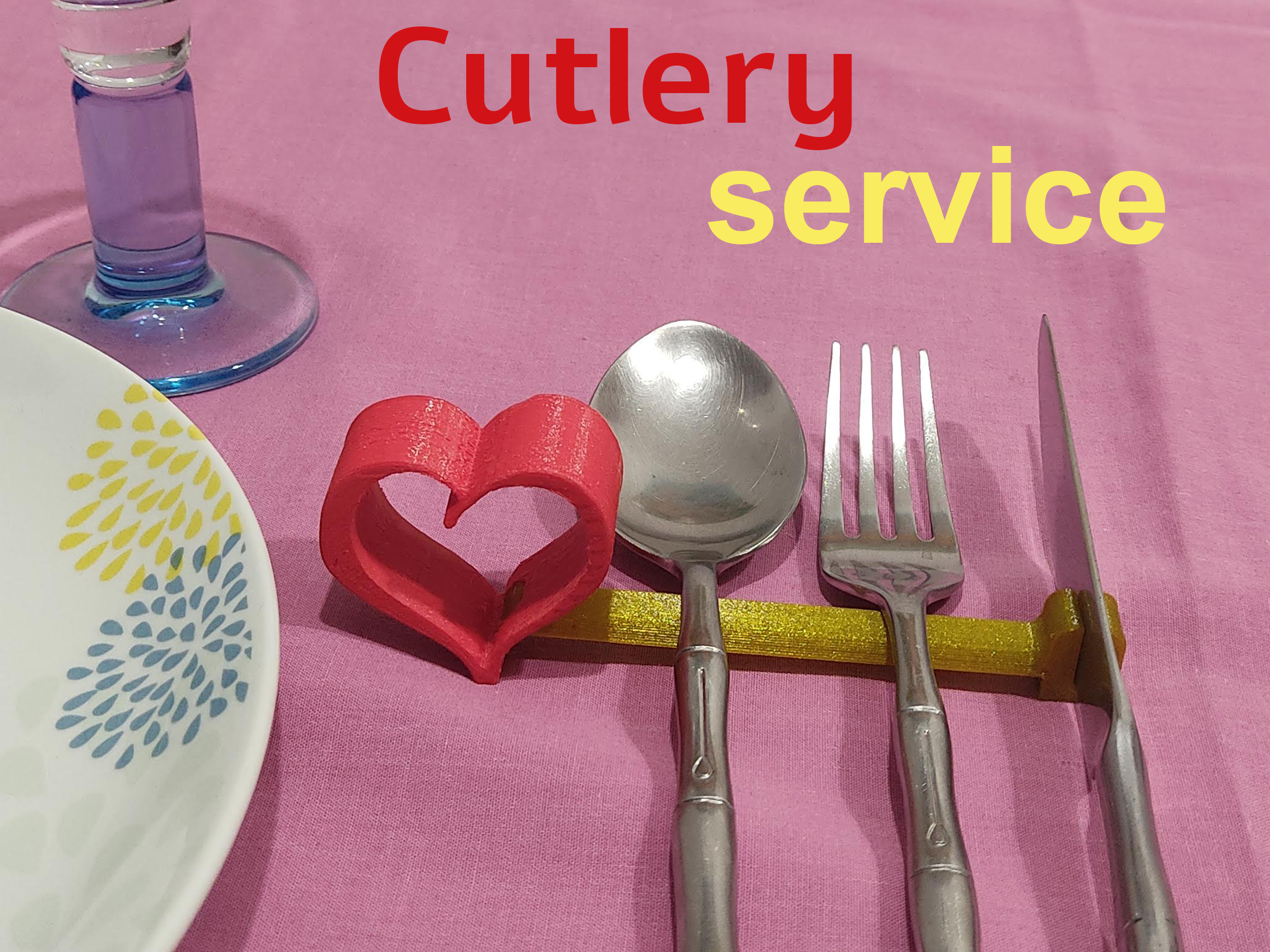 Cutlery service by A2S_dESING Download free STL model