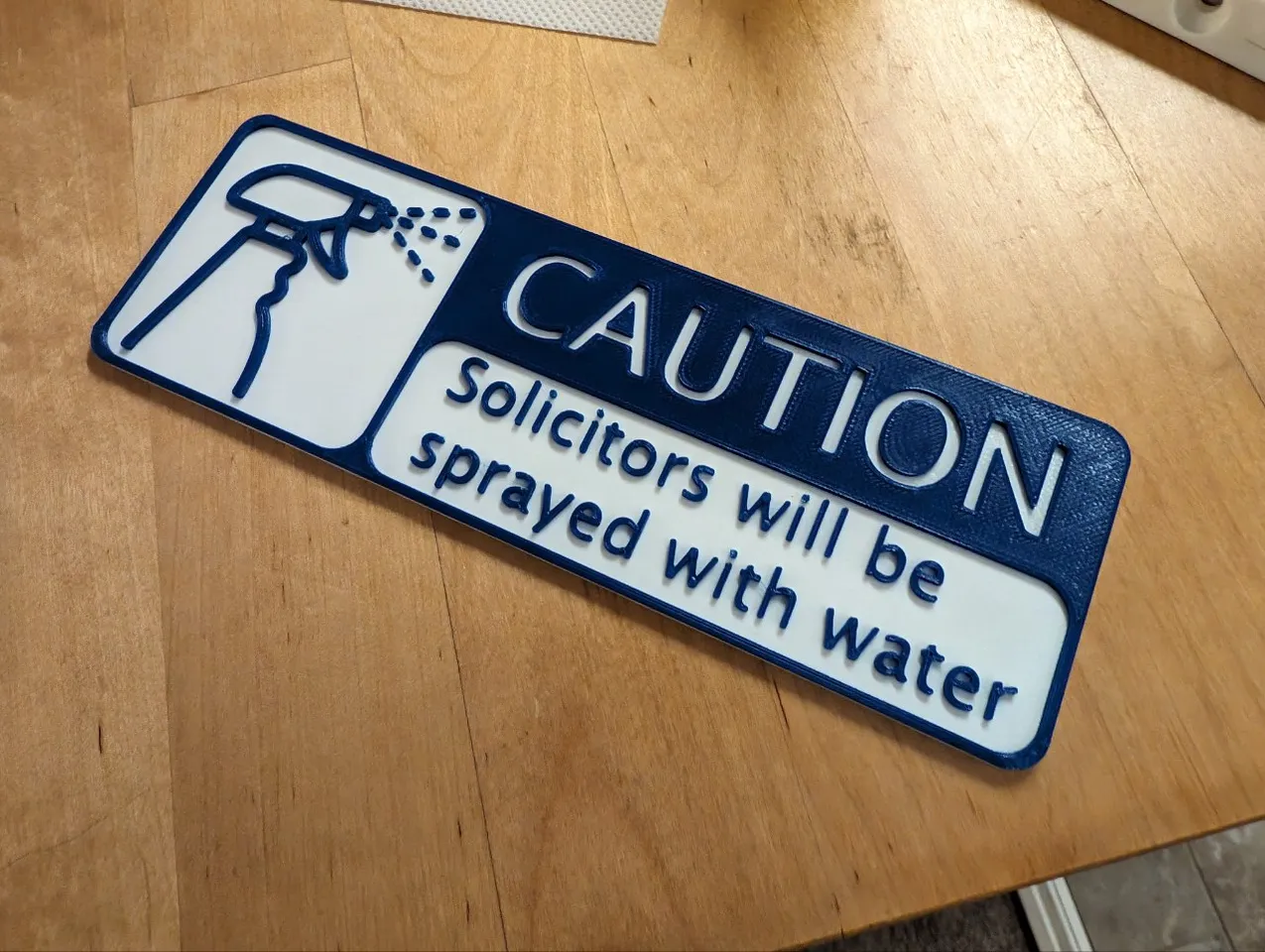 No solicitors signs by Tsaro | Download free STL model | Printables.com