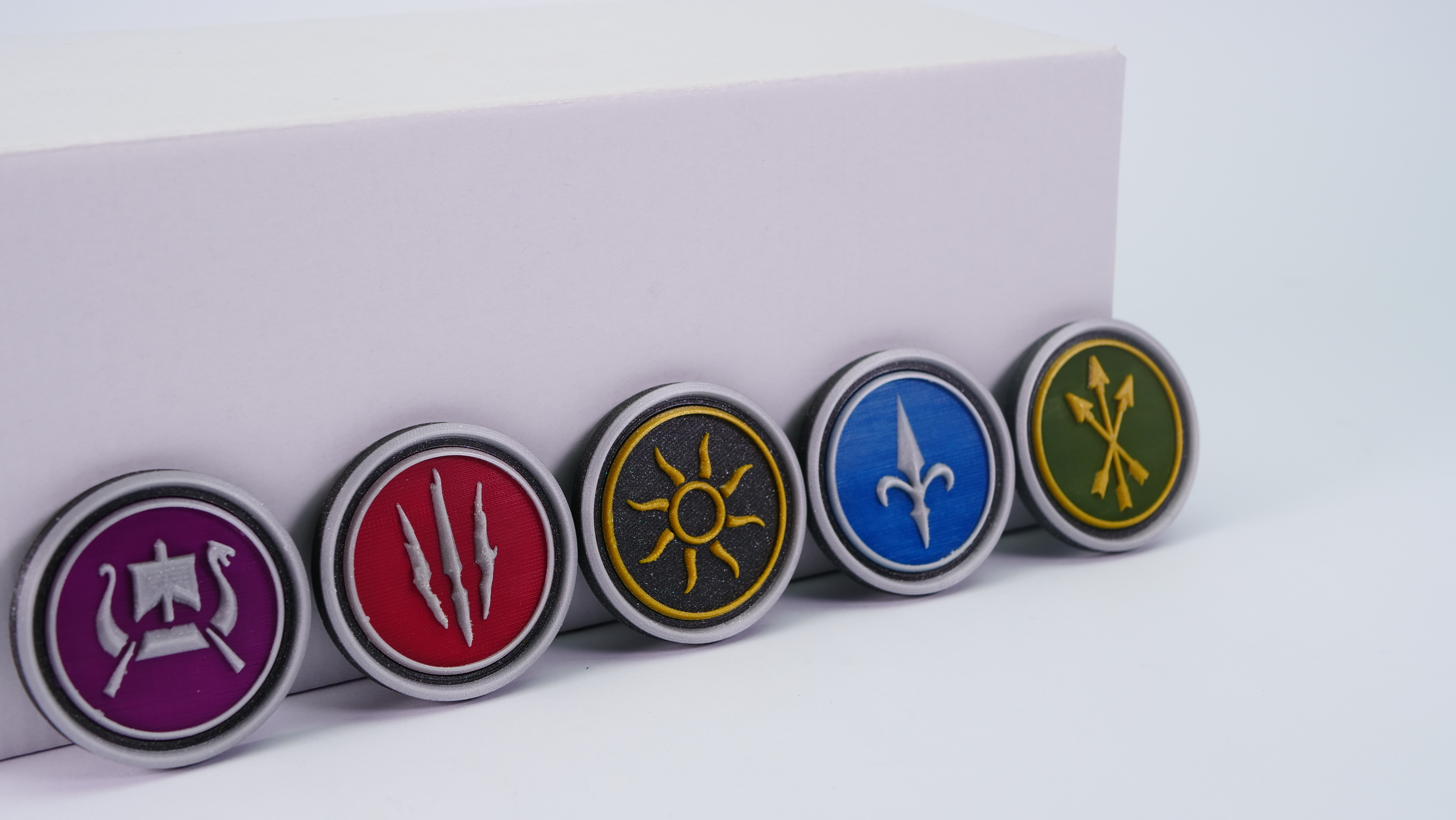 Witcher Gwent Faction Coins Magnets