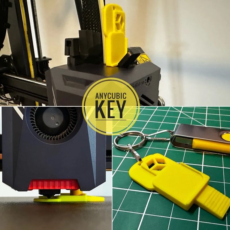 Anycubic Key ＂ Proximity Sensor height tool & Extruder Tension