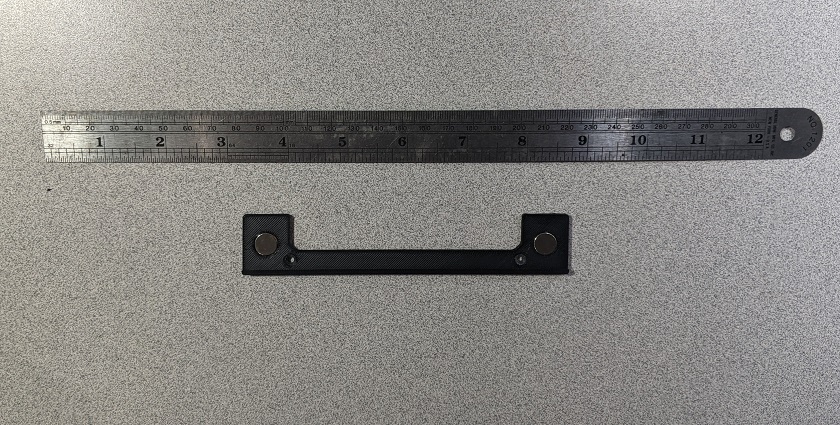 Ruler, Metal General No.1201 Holder Magnetic Wallmount
