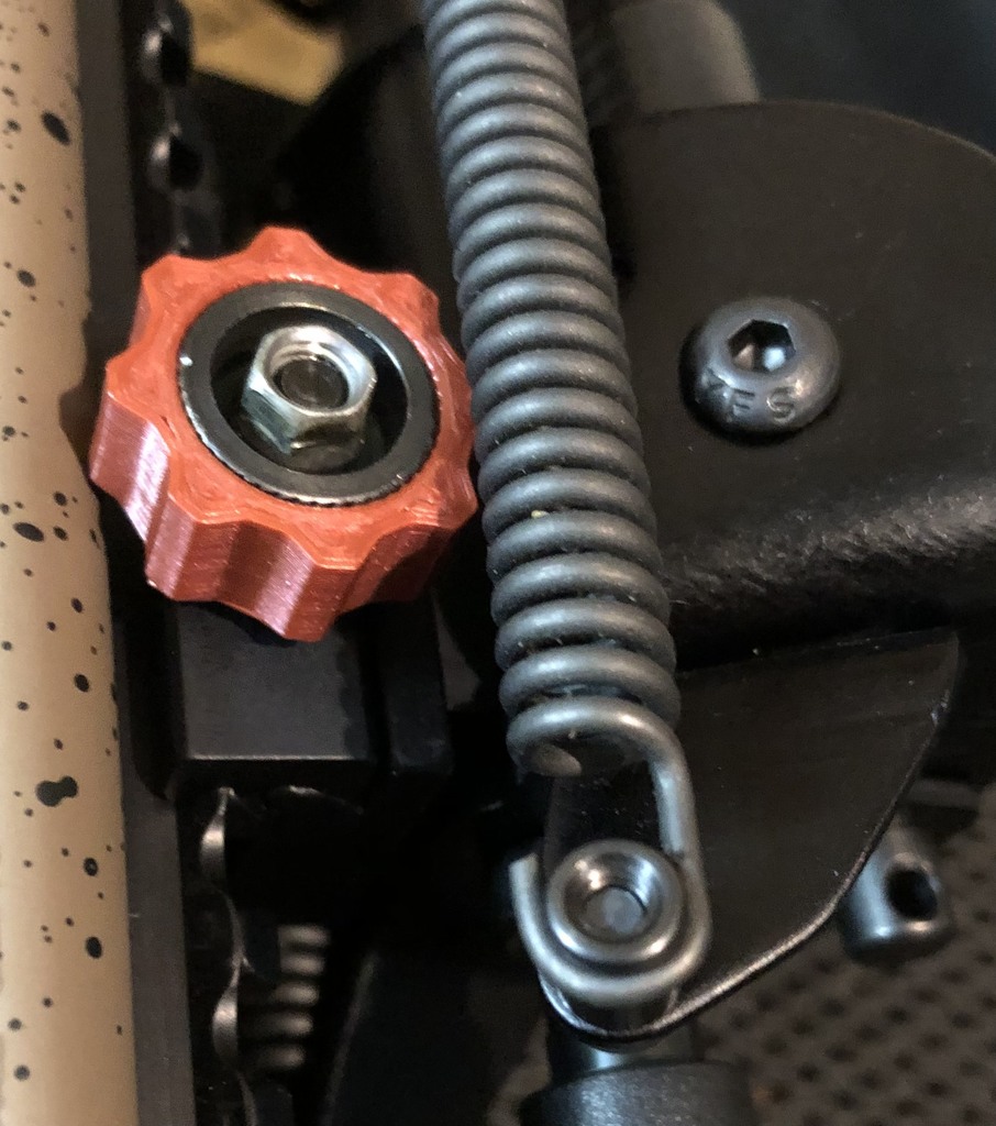 Harris pic rail bipod knob por Melvin Squidly Descargar modelo STL