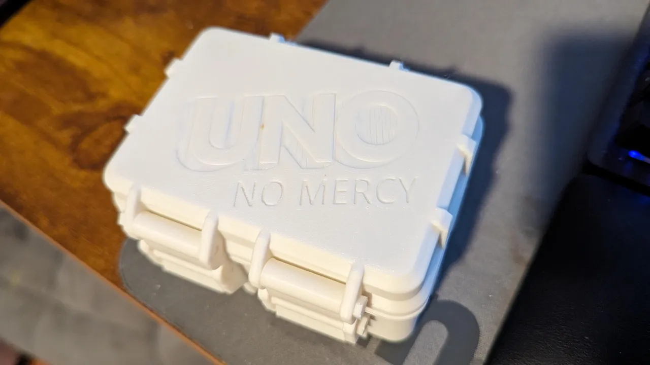 Uno No Mercy box by MrAwwYeah, Download free STL model