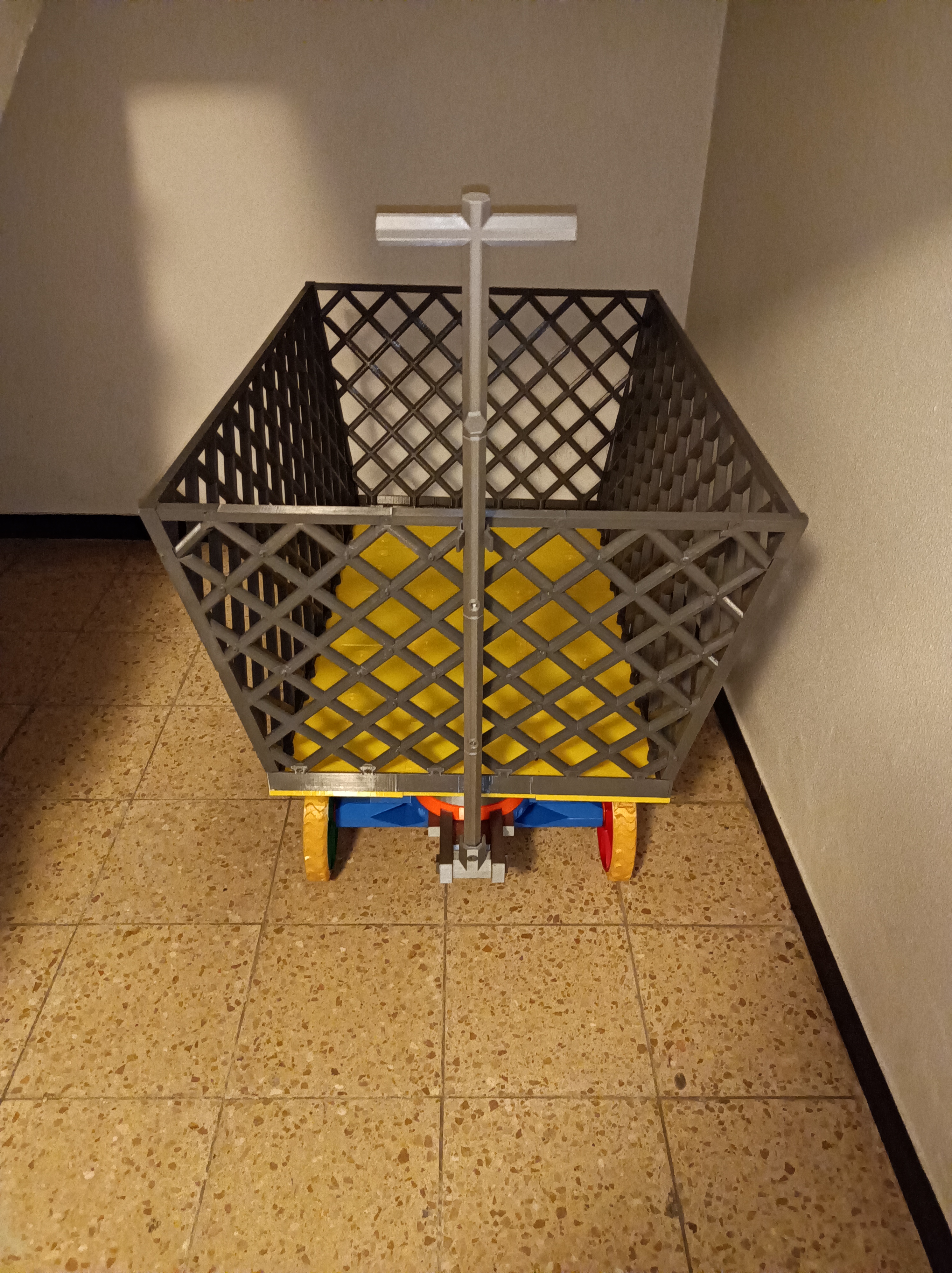 UPDATED! working handcart | funtionierender Bollerwagen