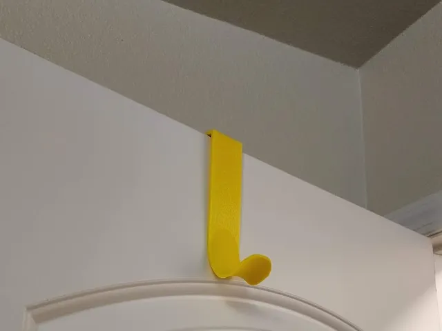 Reinforced door hanger