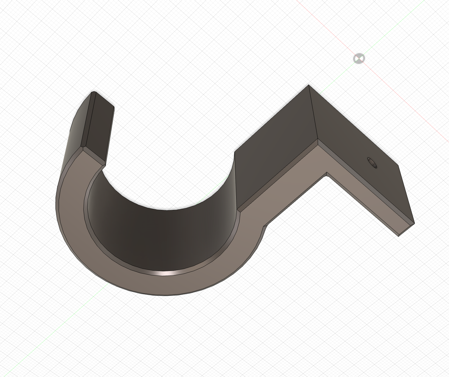 Headphone Hook for Under Shelf