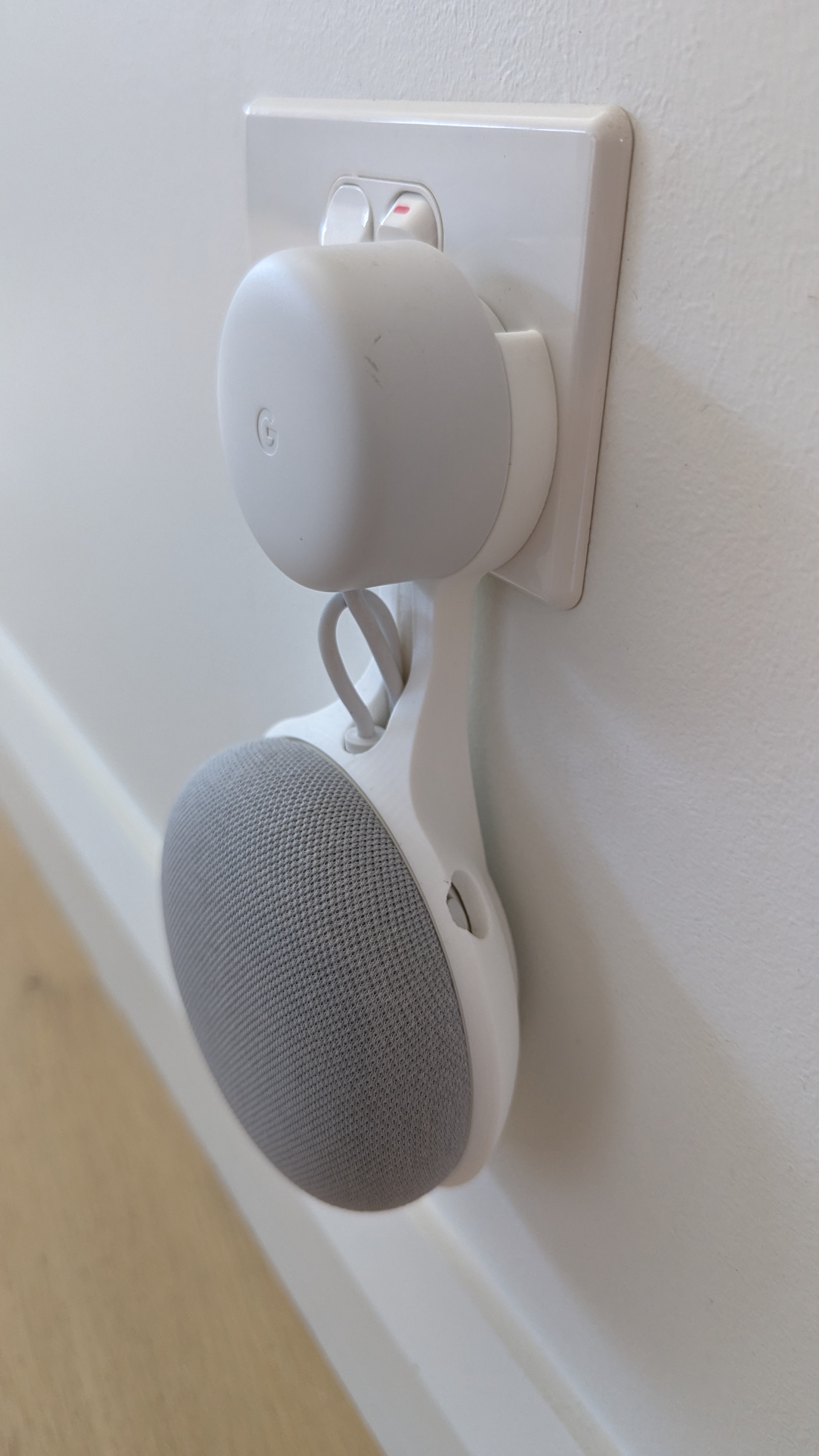 Google Nest Mini Mount (AU Plug) by igoresso Download free STL model