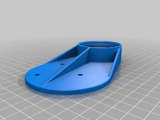 Garmin Fish Finder mount for Perception Kayak Solo mounts by indymodz, Download  free STL model