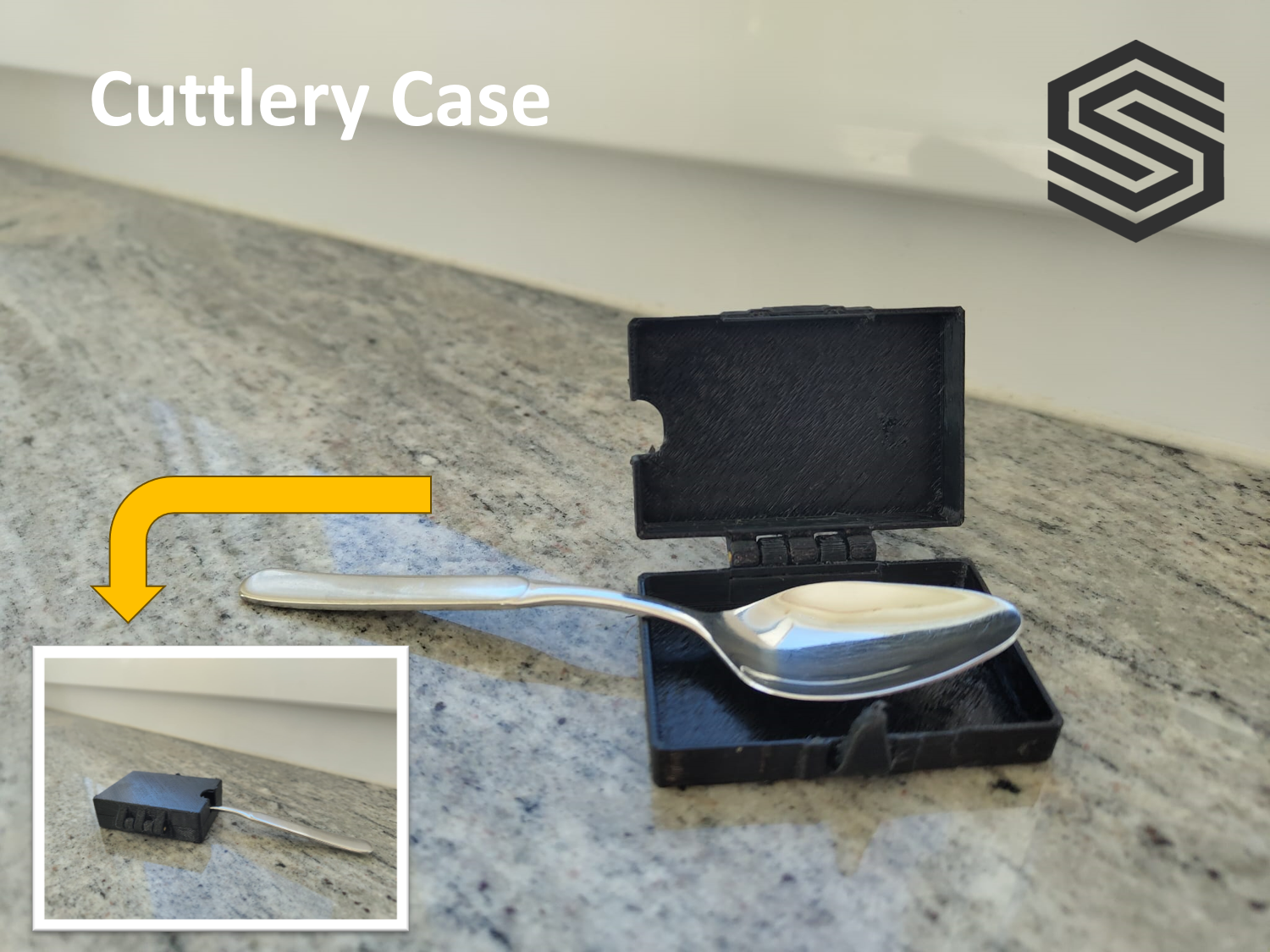 Cuttlery travel Case