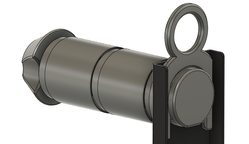 Miniatura 4 do modelo 3D compact spool holder (Ender 3)