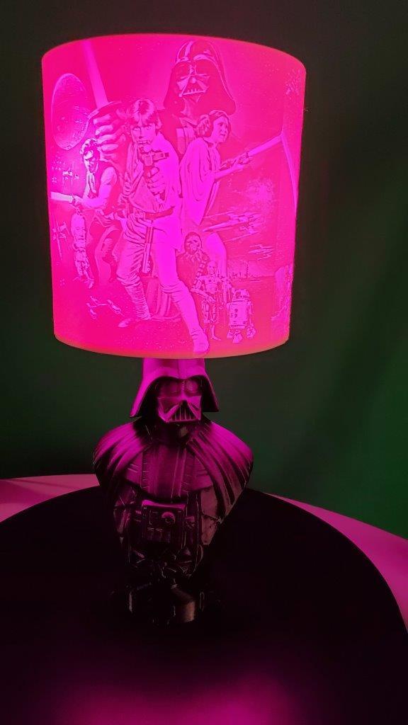 Star Wars Lithophane Lamp By Trexlertechie Download Free Stl Model 6094