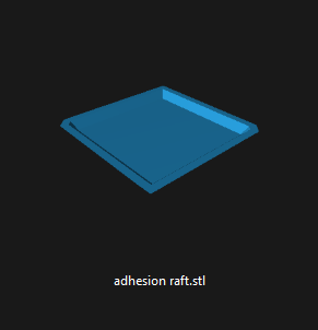 Adhesion Raft
