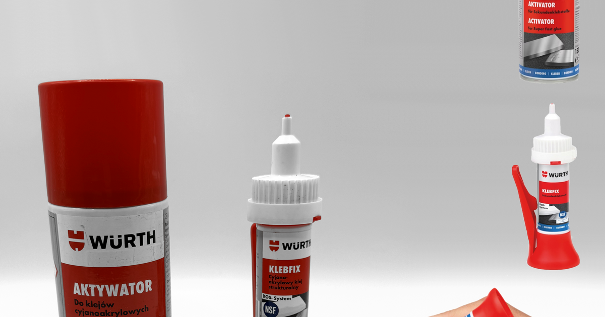 Stand for Wurth Activator and Glue by Damian Download free STL model