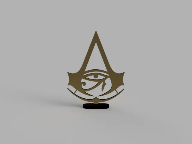 Assassin's Creed Origins Logo with Stand