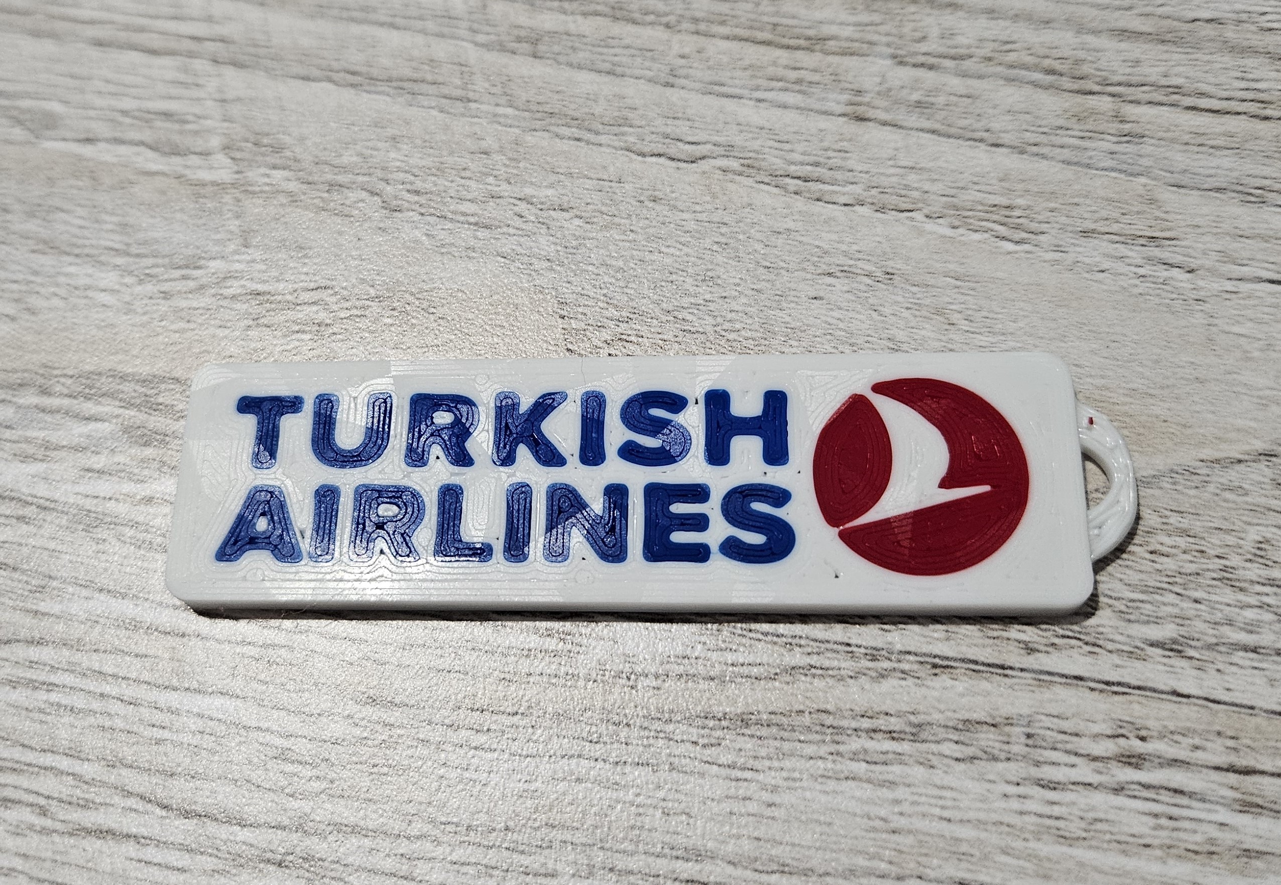 Turkish Airlines Logo Key Chain