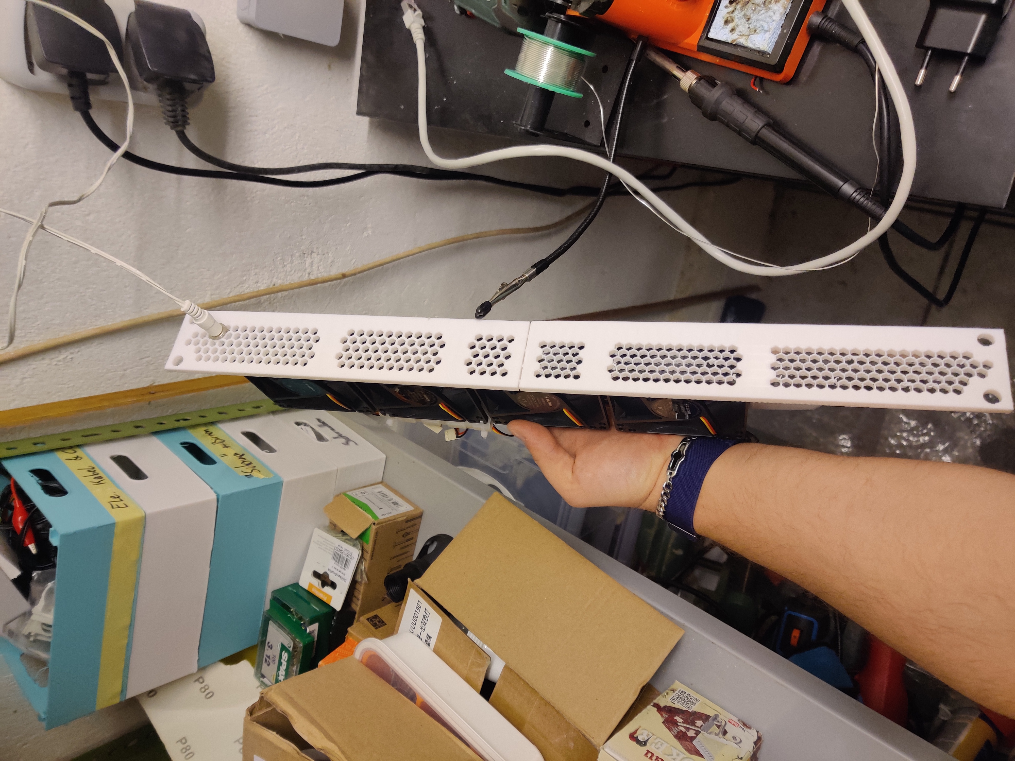 1U 80mm fan unit