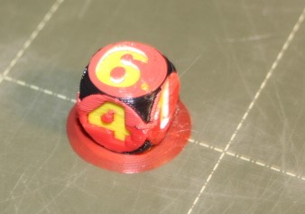 MMU Three (3) color Die