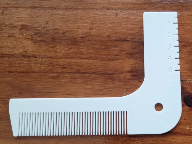 Beard Comb Sharper Angle