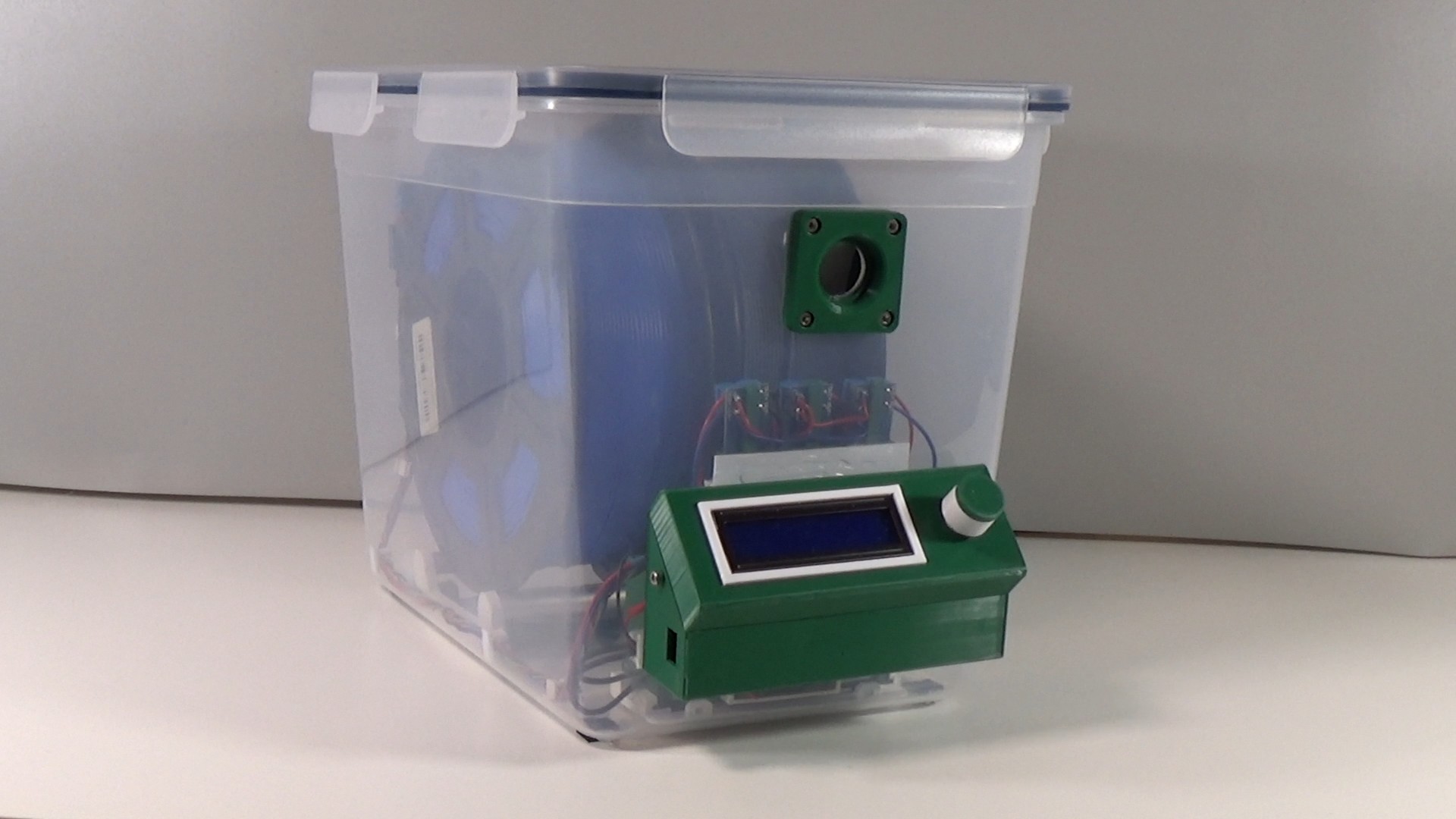 Filament dry box heated, ventilated, Arduino controlled by werner_rh