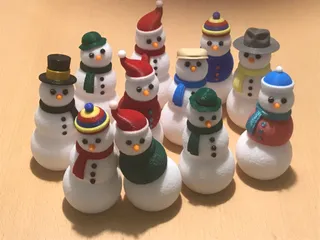 Fedora Hat for Articulated Snowman Fidget