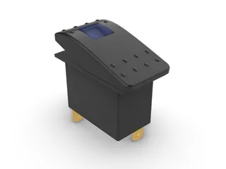 Rocker Switch Mockup by XR3D | Download free STL model | Printables.com