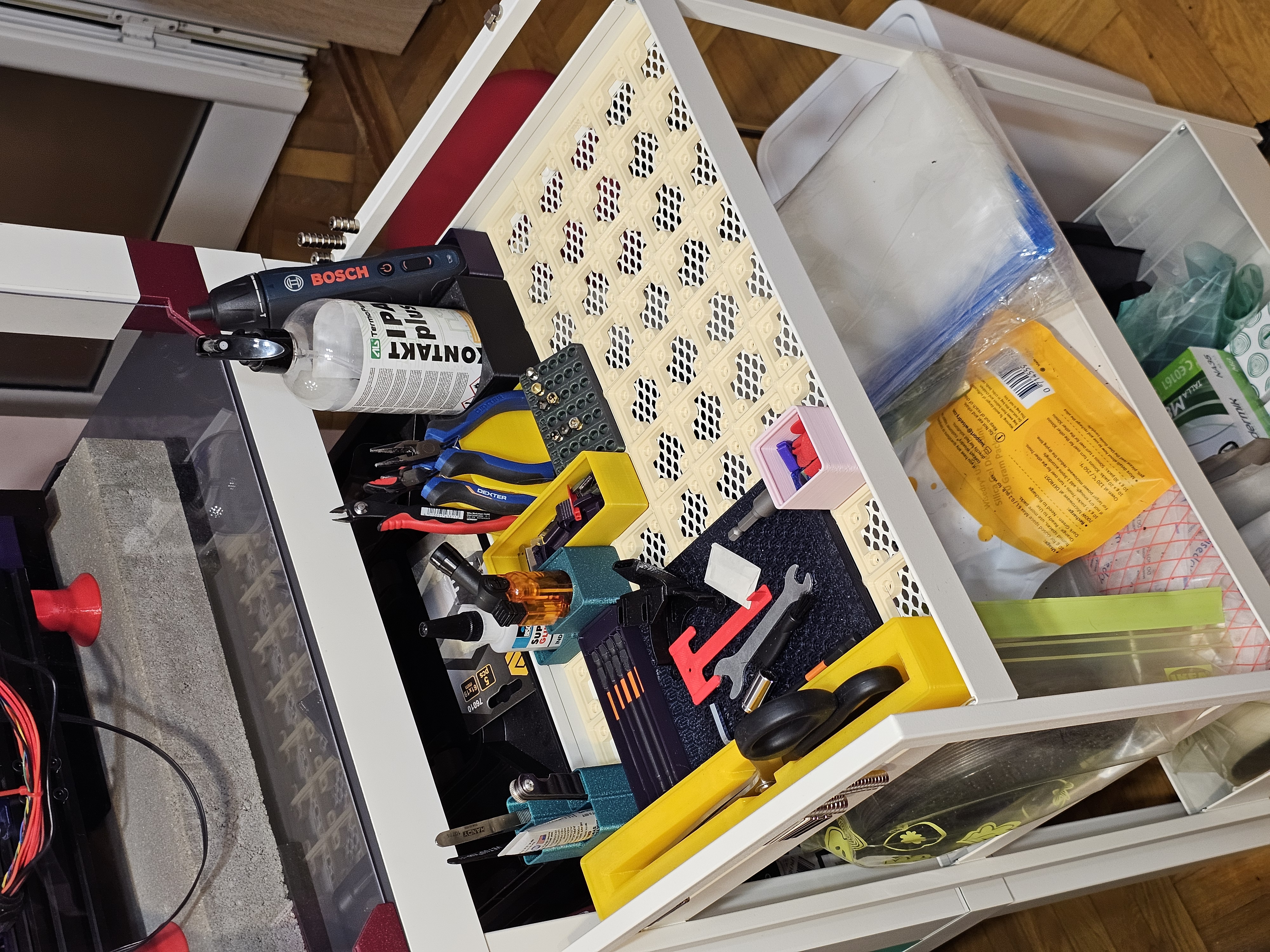 Gridfinity baseplate for IKEA Nissafors