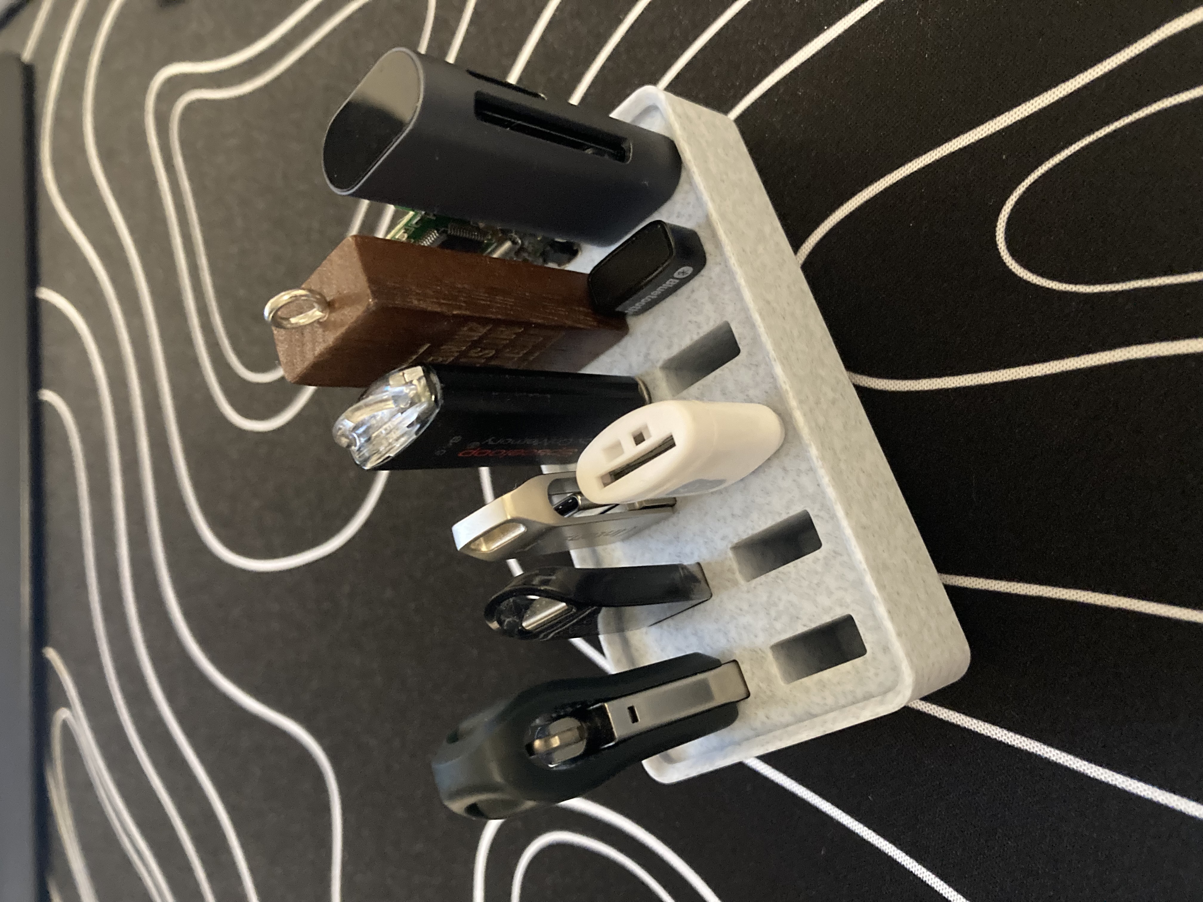 Gridfinity 12x USB Holder