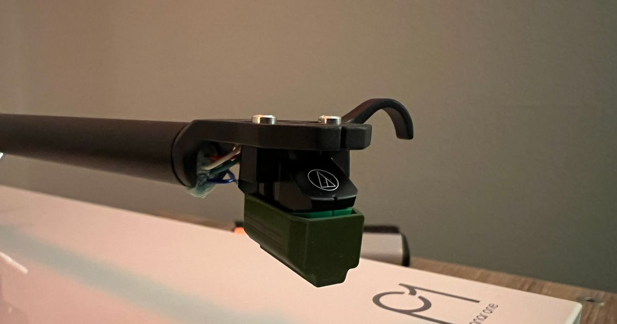 Audio-Technica AT-VM95E Turntable Cartridge Shell by Maykr | Download ...
