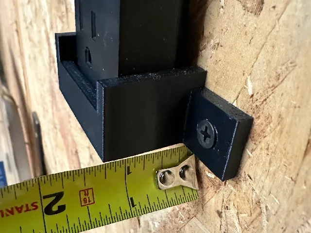 power strip wall bracket