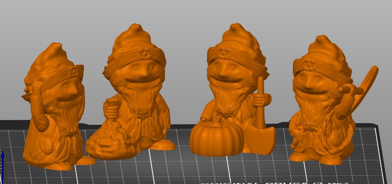 Garden gnomes by Wexik | Download free STL model | Printables.com