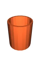 Vase mode cup