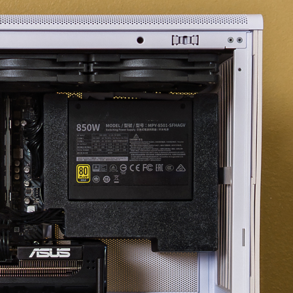 Lian Li A3 SFX PSU Mount and Shroud