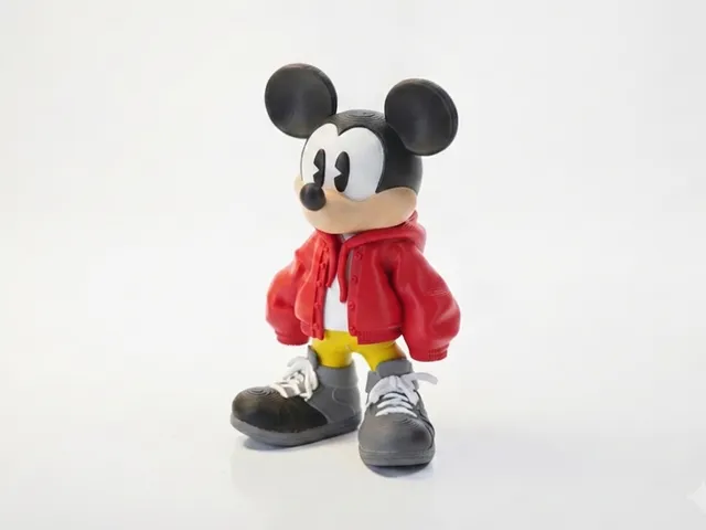 Street Mickey Mouse Figurine Urban Style 3D Printable