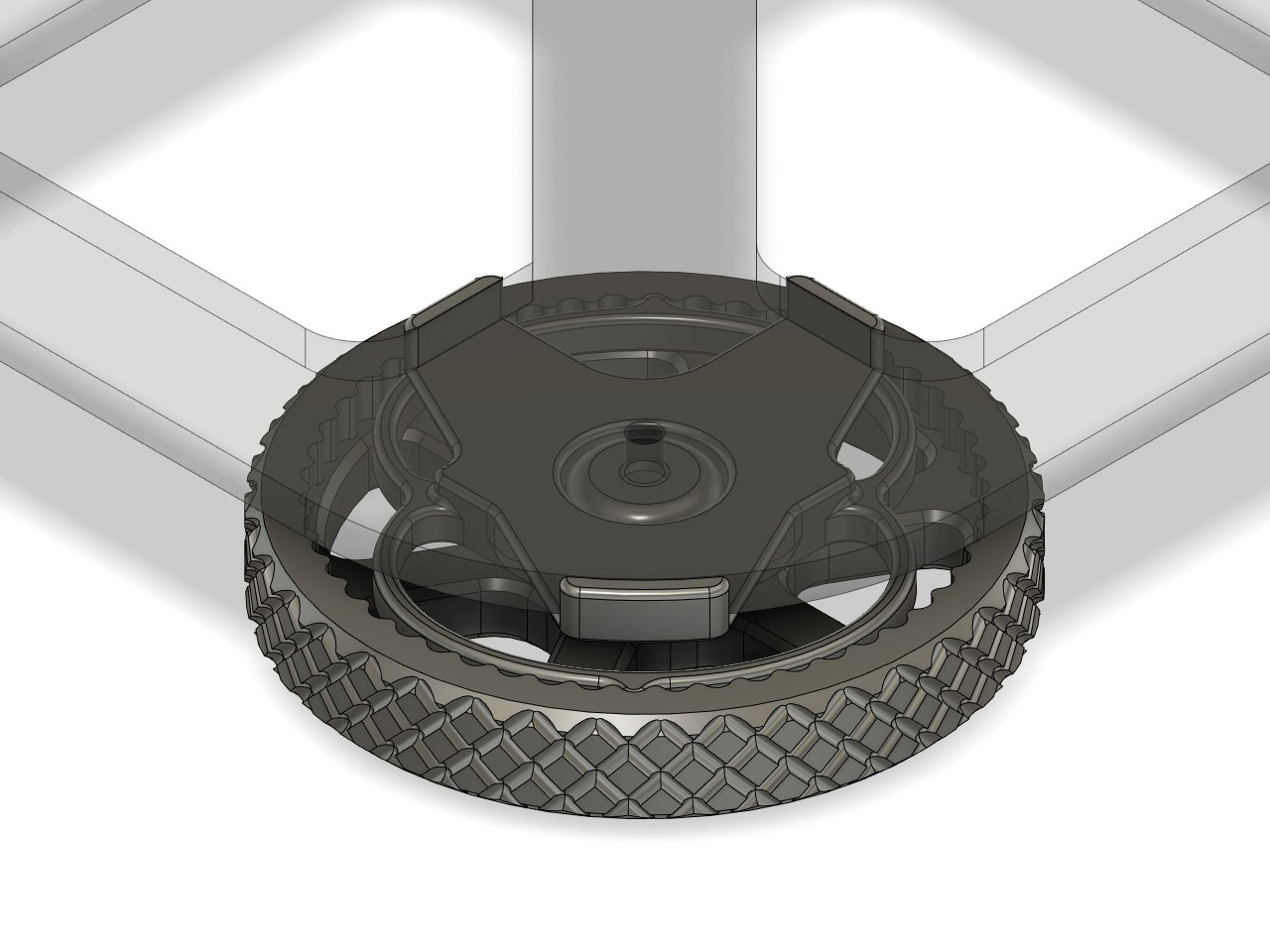 KP3S Bed leveling knob