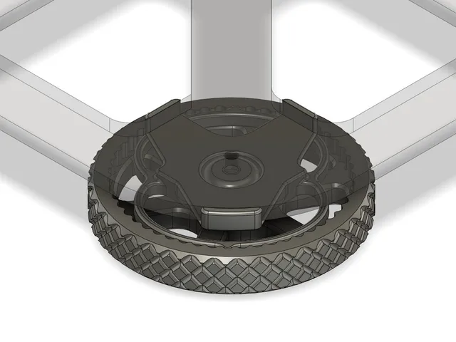 KP3S Bed leveling knob