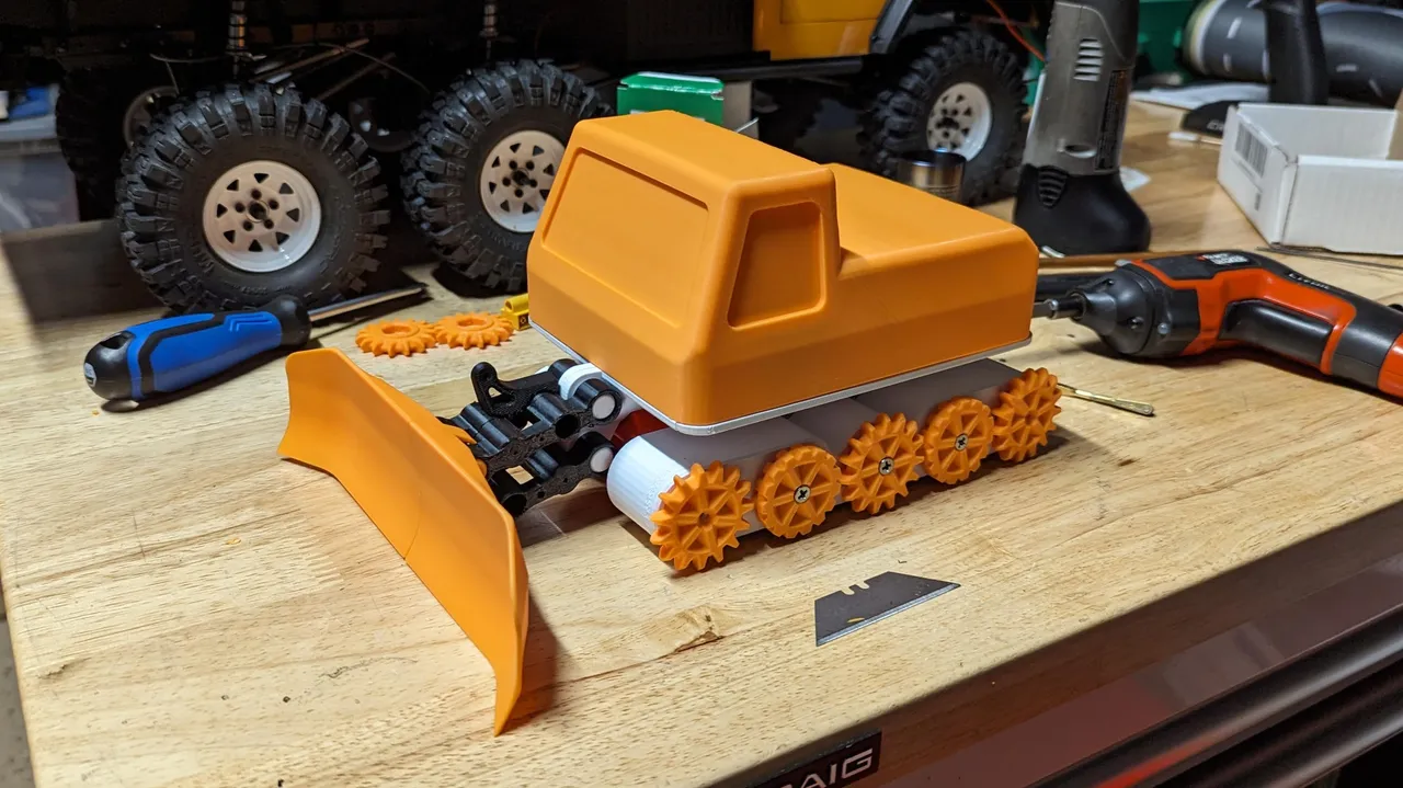 Rc snowcat clearance