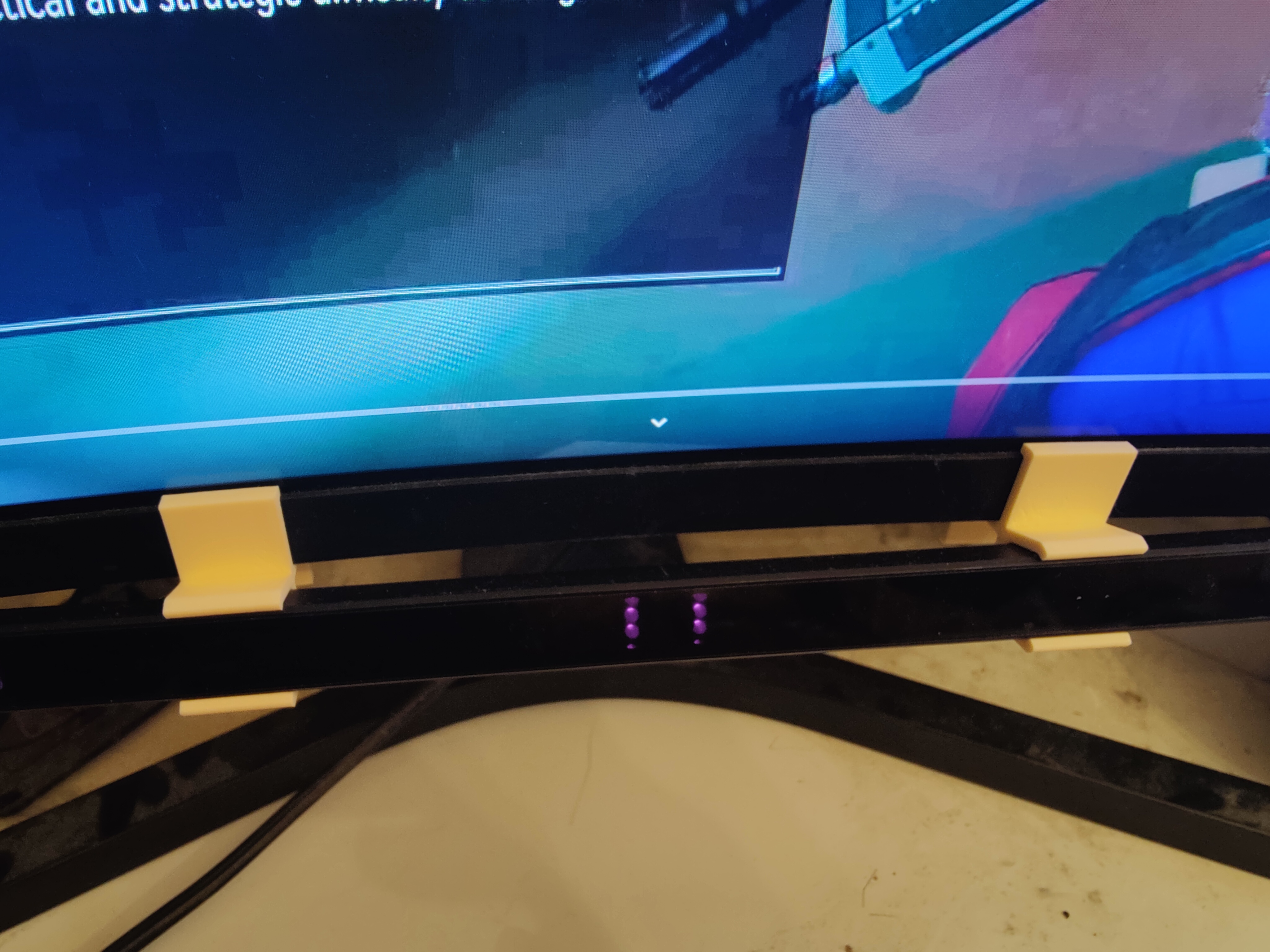Tobii Eye Tracker 4C mount for Mi Surface Display 34'' 1500R
