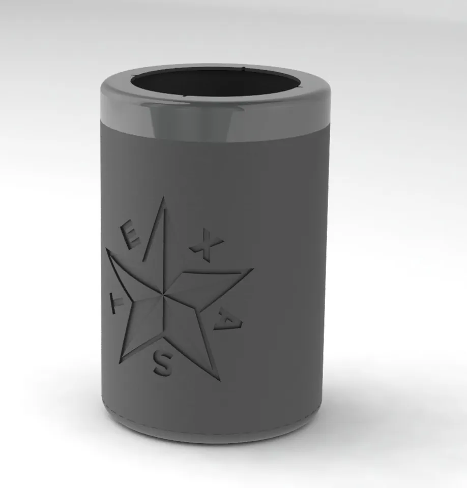beer bottle coozie by Peep Designs Download free STL model