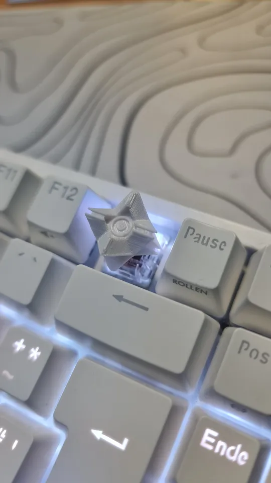 Destiny Ghost keycap by JP | Download free STL model | Printables.com