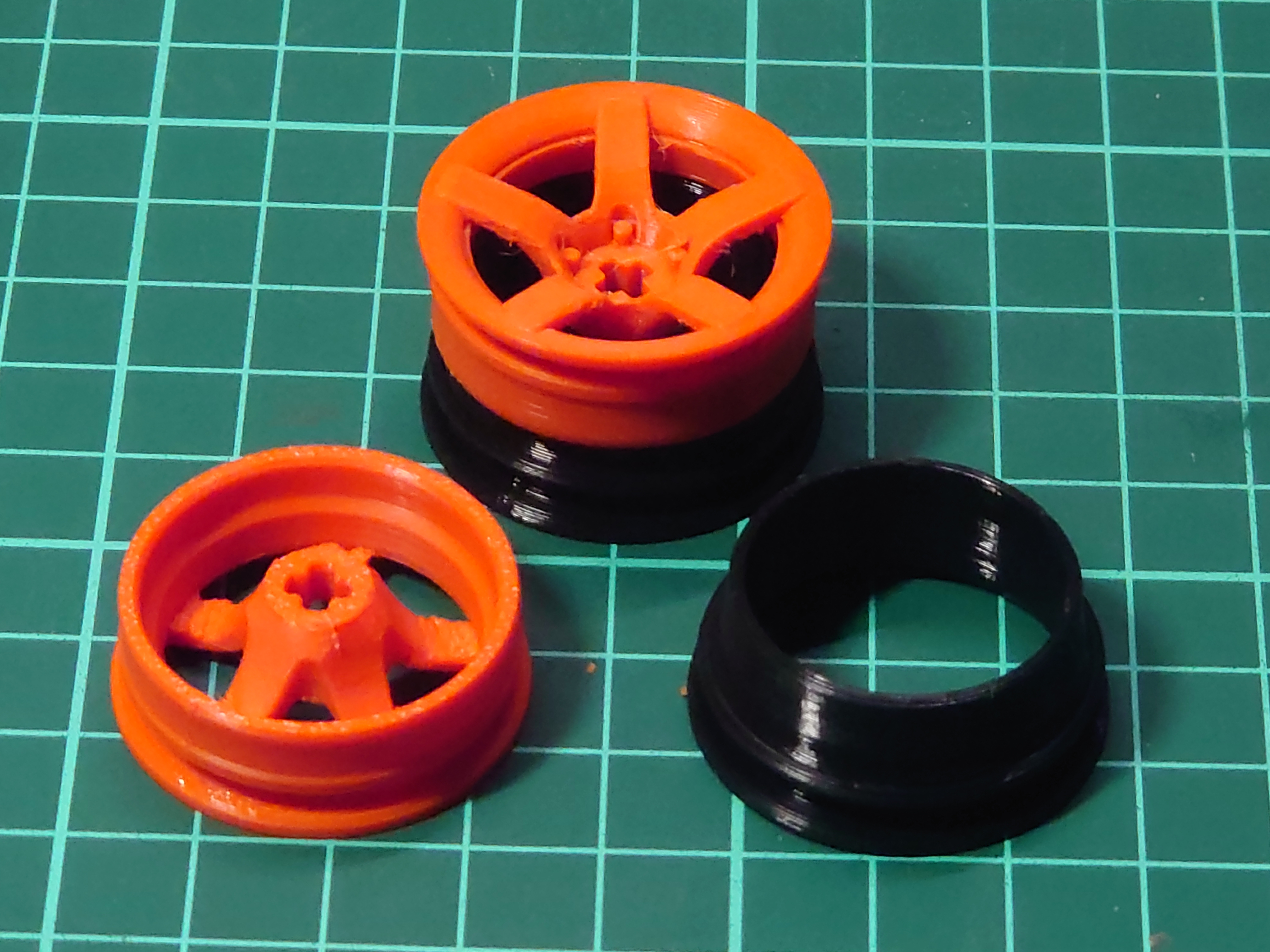 30x20 custom rim for LEGO Technic models
